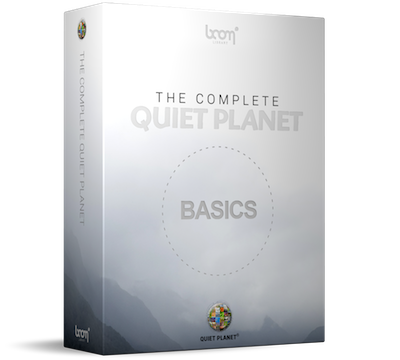 Complete Quiet Planet Basics Nature Ambient Sound Effects by BOOM Library product box