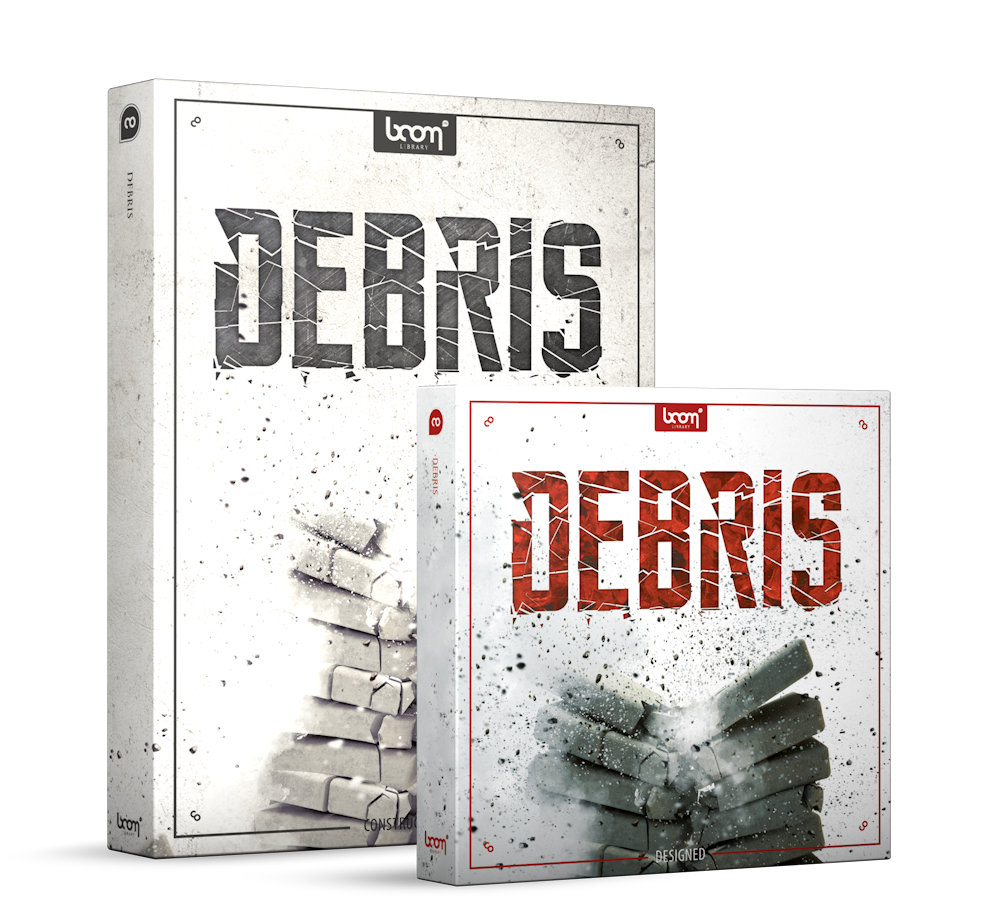 Debris Sound Effects Library Product Box