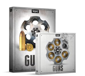 Guns Sound Effects Library Product Box - Gun Sounds