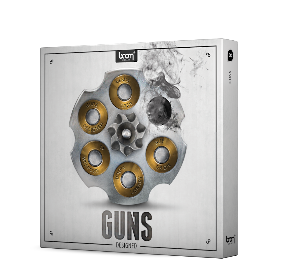 Guns Sound Effects Library Product Box