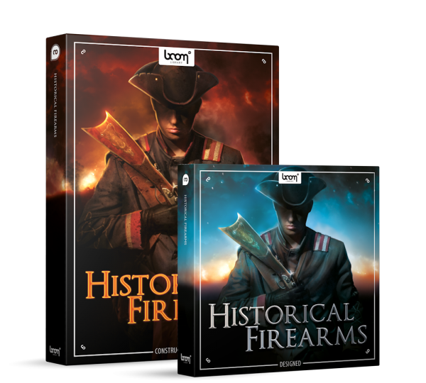 Historical Firearms Sound Effects Library Product Box