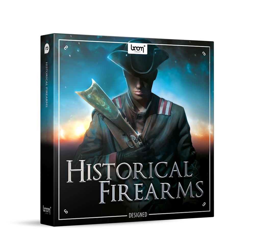 Historical Firearms Sound Effects Library Product Box