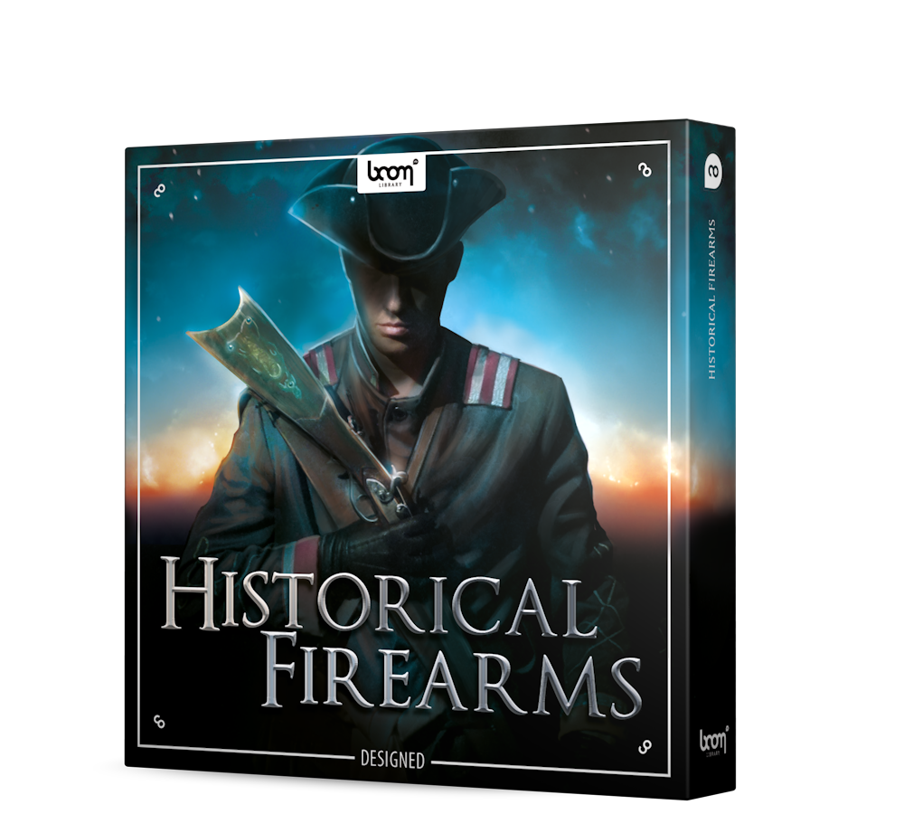 Historical Firearms Sound Effects Library Product Box