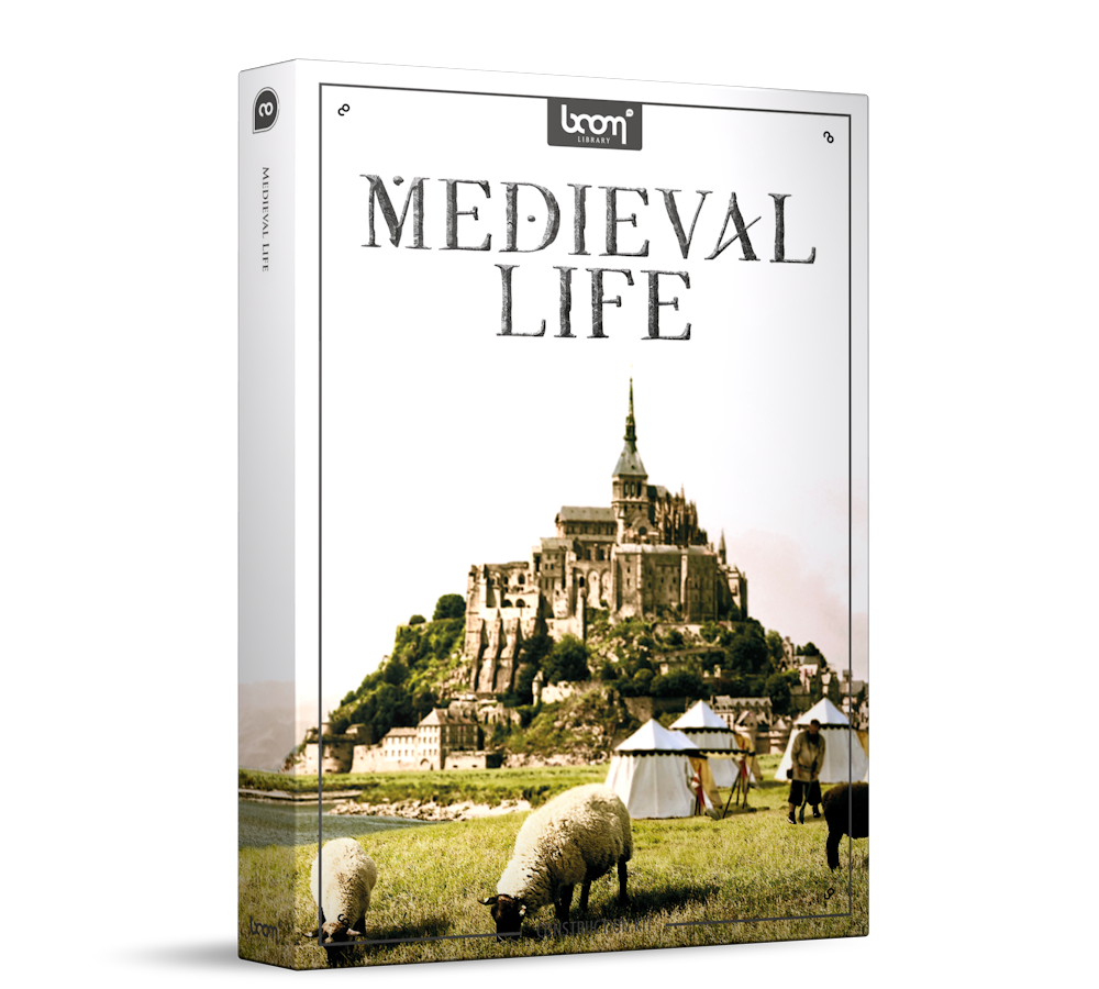 Medieval Life Sound Effects Library Product Box
