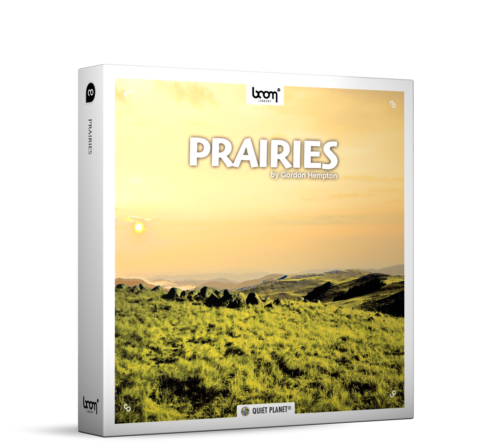 Prairies Nature Ambience Sound Effects Library Product Box