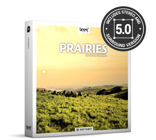 Prairies Nature Ambience Sound Effects Library Product Box