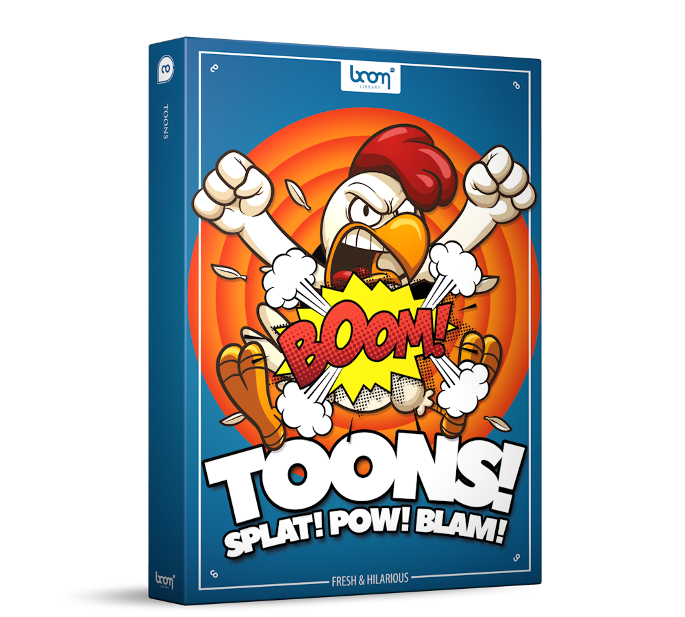 Toons Sound Effects Boom Library