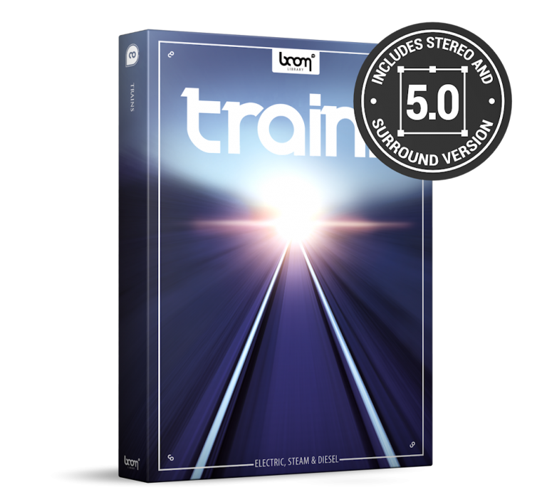 Trains Sound Effects Boom Library