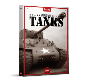 WW2 Tanks Sound Effects Library Product Box
