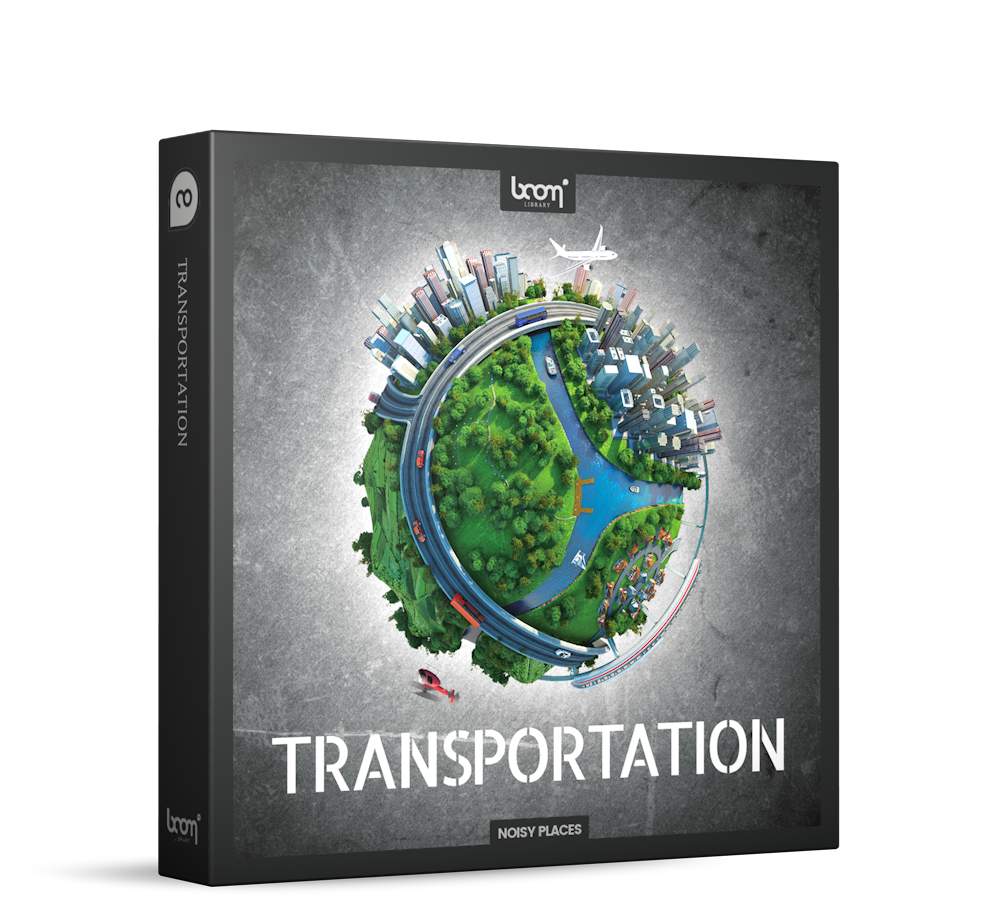Transportation Sound Effects by Boom Library Product Box