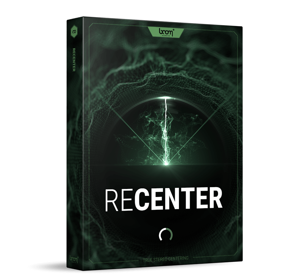 ReCenter Stereo Fix Plug-In Packshot Product