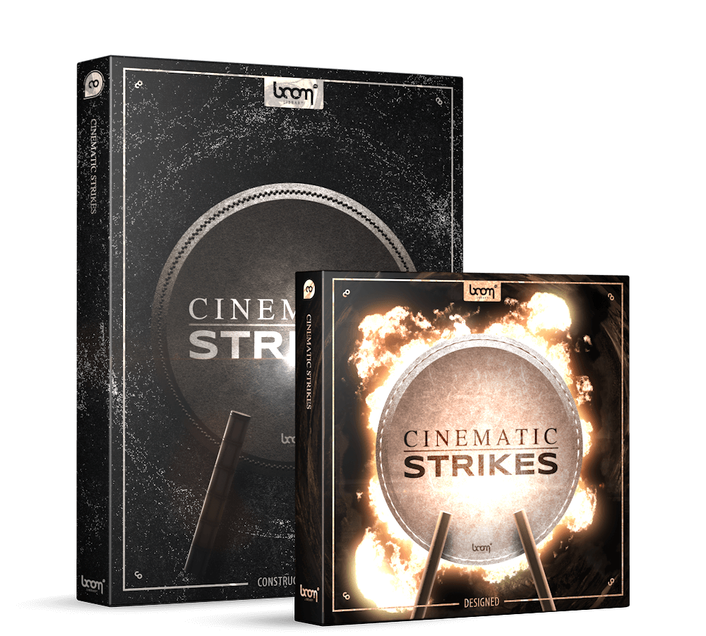 Cinematic Strikes Sound FX Bundle by BOOM Library contains the Construction Kit and Designed edition