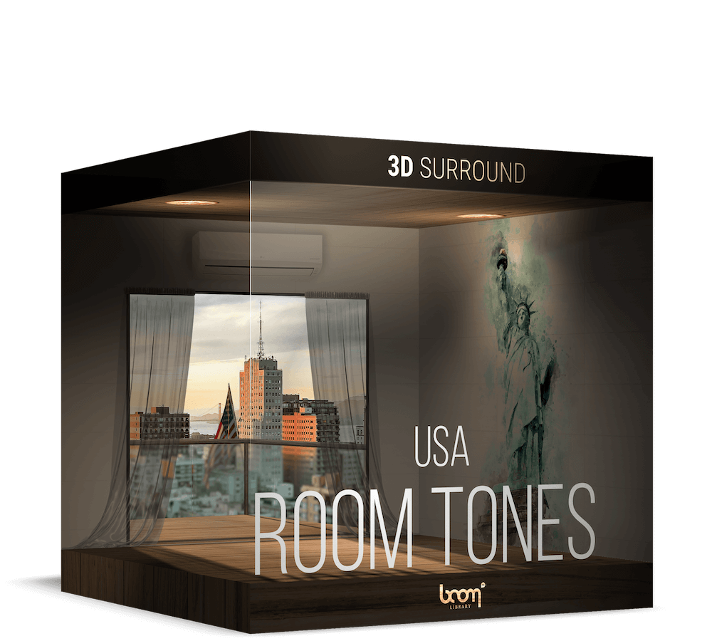 Room Tones USA Packshot 3D Surround