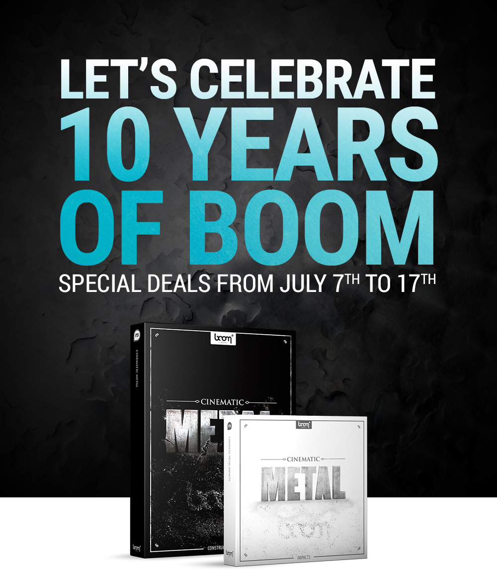 10YOB_Blog-Post_Banner sfx, sound design, boom library, birthday