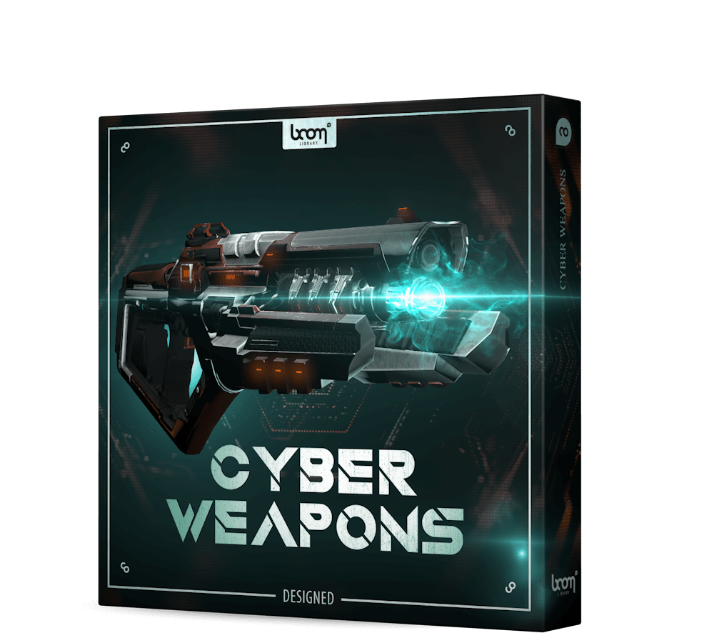 Cyber Weapons Designed Packshot Boom Library