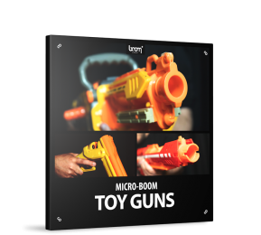 BOOM Library Micro BOOM Toy Guns Sound Effects