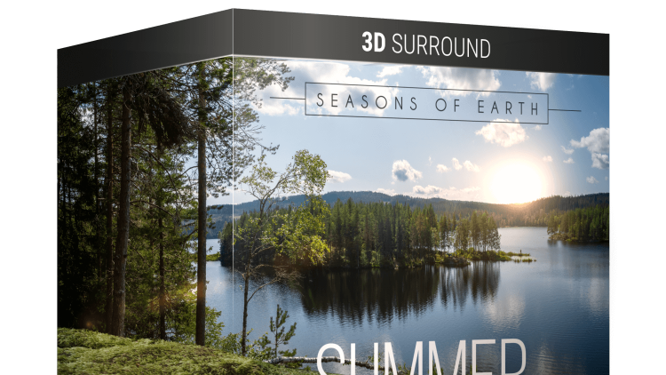 BOOM Library 3D Surround sound effects seasons of earth summer packshot