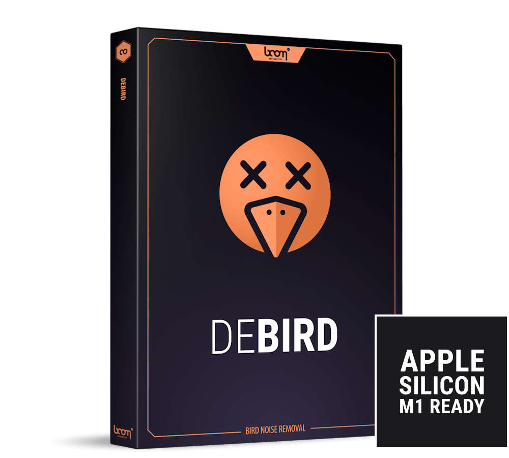 BOOM Library software plug-in debird packshot