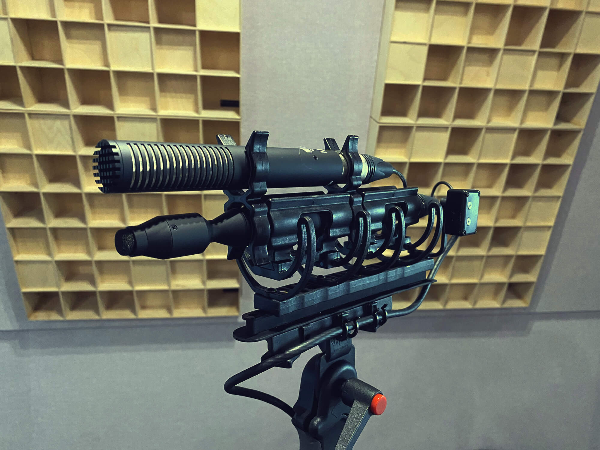 Mic BOOM Library MS and Sanken CO100k microphone