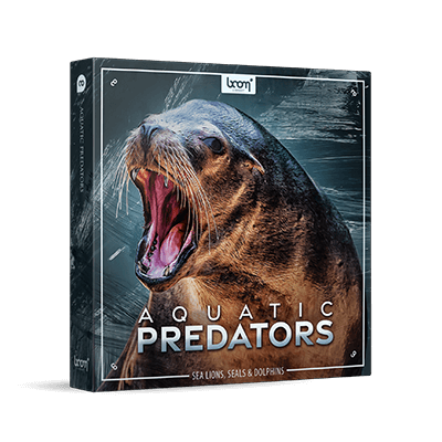 BOOM Library Aquartic Predators Sound Effects Packshot
