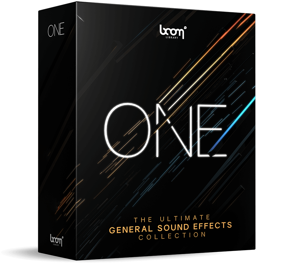 BOOM-ONE-Sound-Effects-BOOM-Library BOOM ONE general sound effects collection packshot