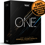 BOOM ONE general sound effects collection packshot