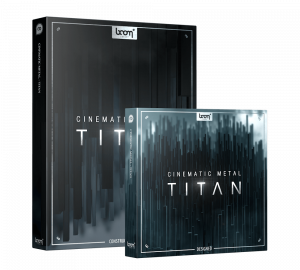 BOOM Library cinematic metal titan sound effect bundle packshot