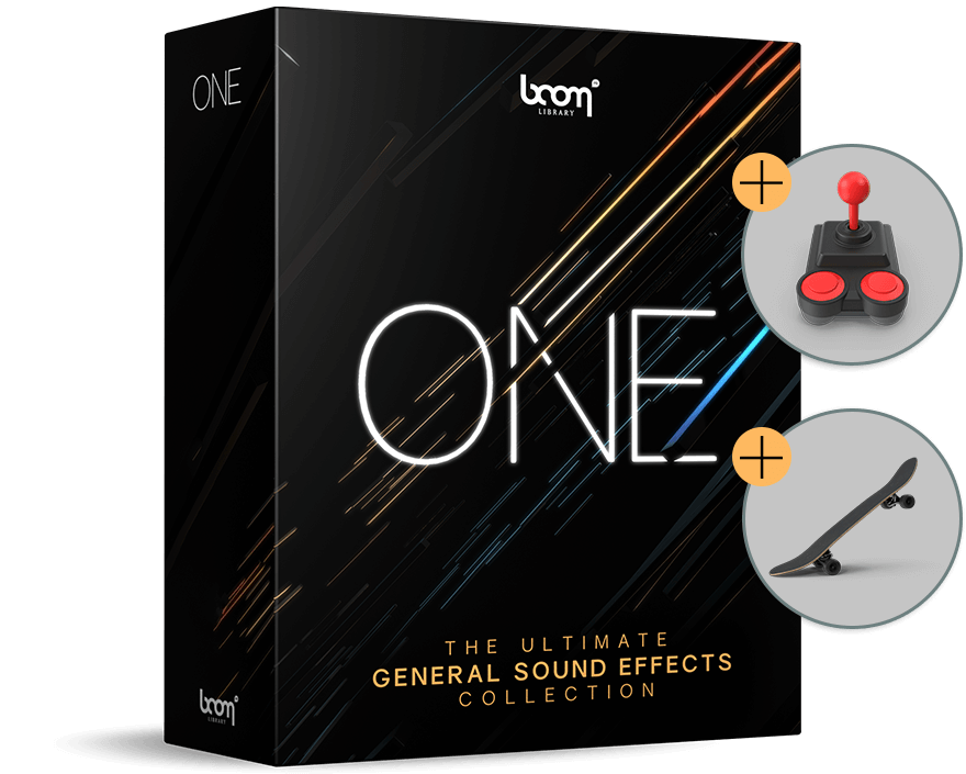 BOOM ONE The Ultimate General Sound Effects Collection Update Packshot