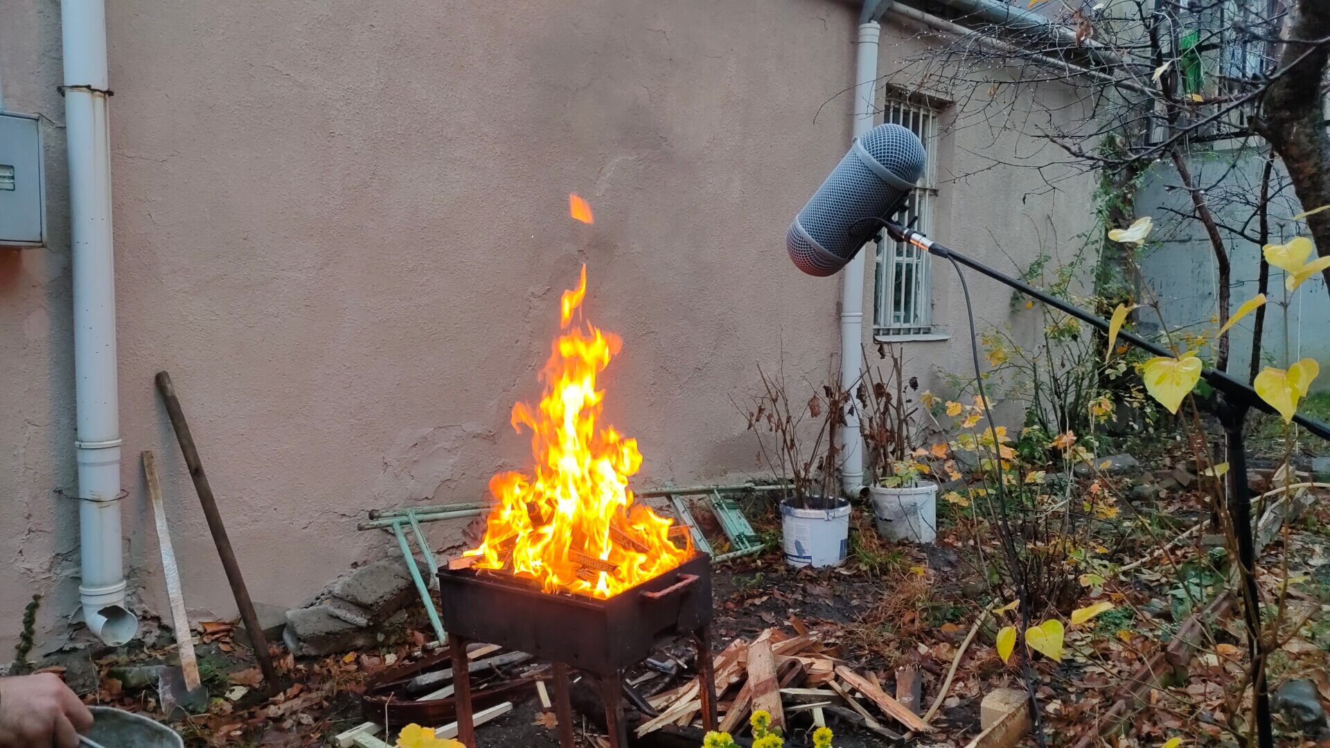 fire in pit small